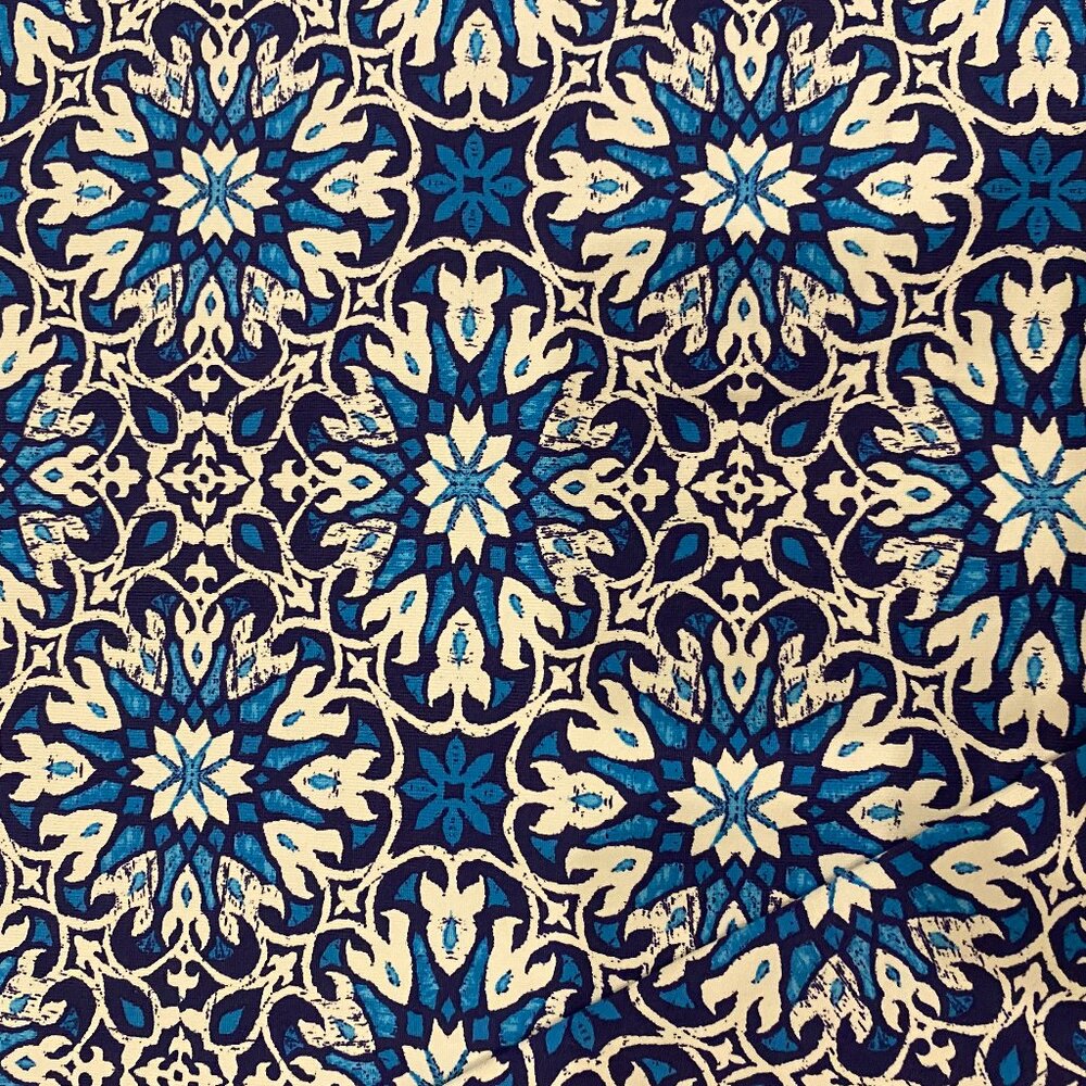 Blue Patterned Top - image 3